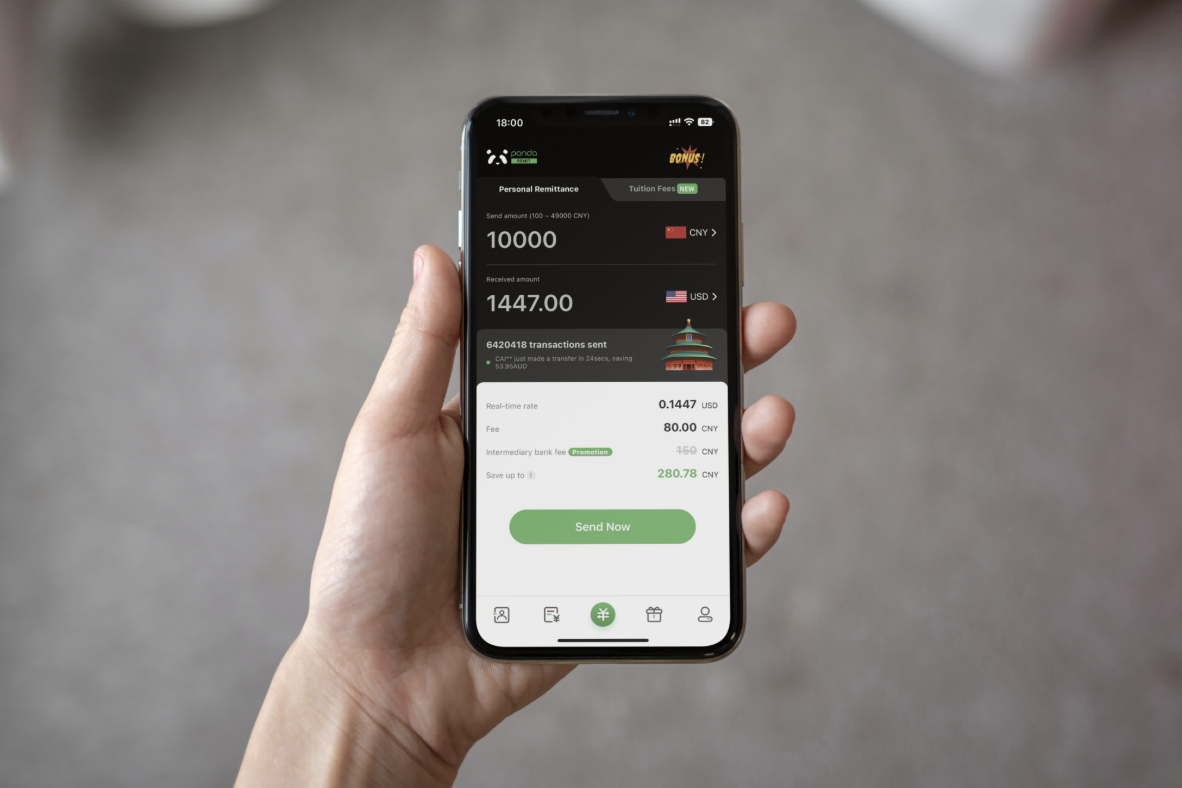 send money via pandaremit